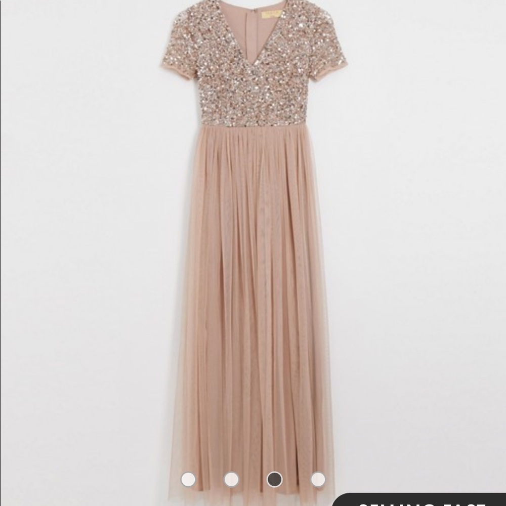 ASOS maxi special occasion dress